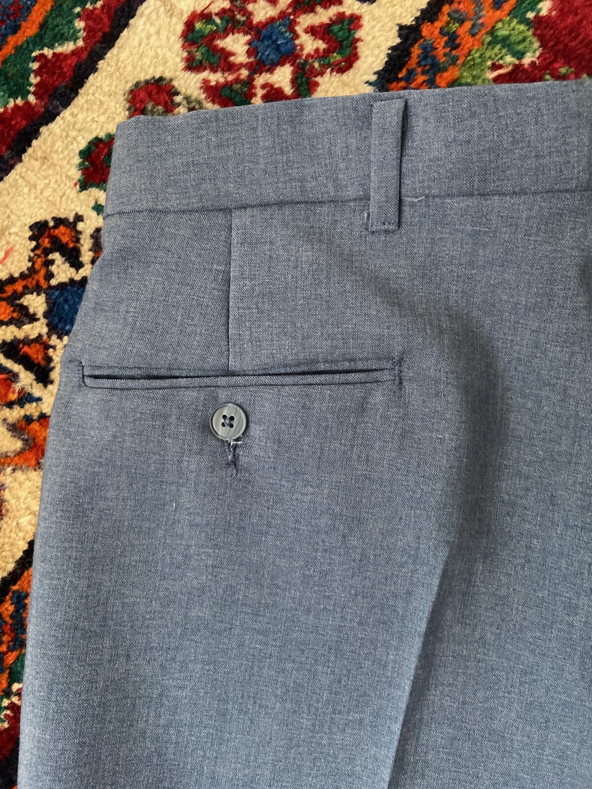 Vintage 1970s Levi's Action Wool Trousers W34 / L29.5