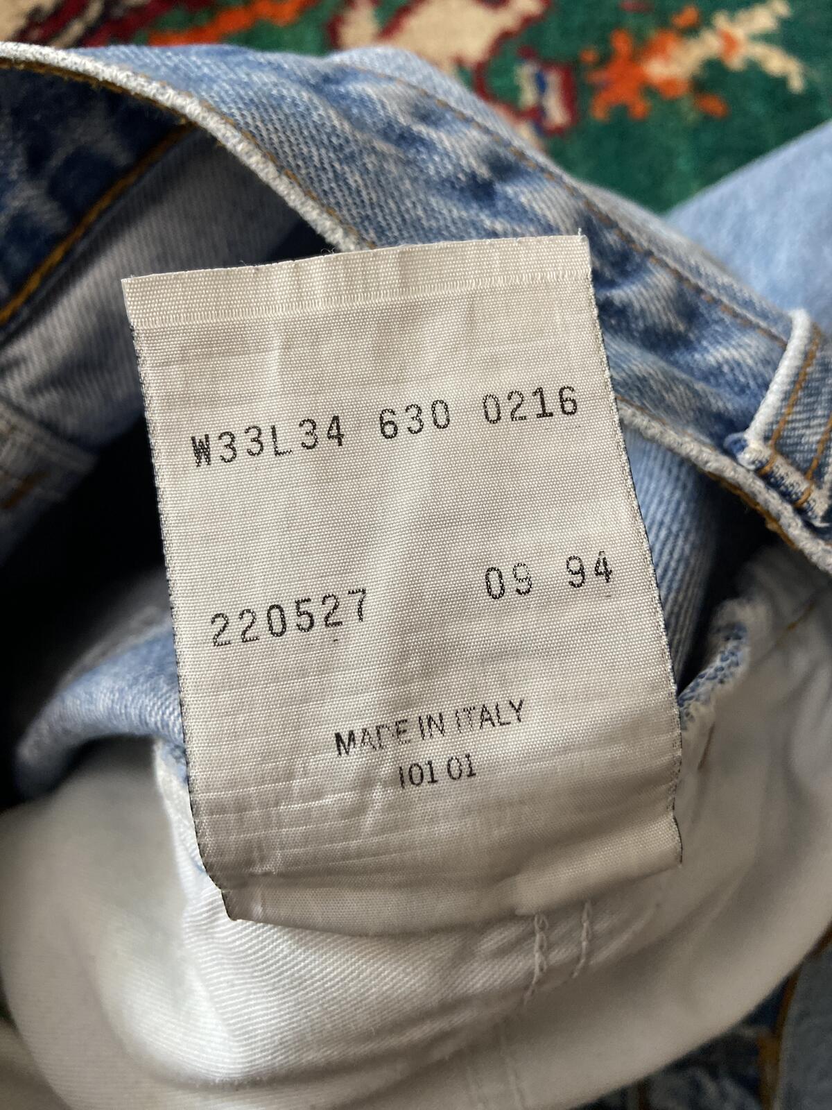 Vintage 1980s Levi's 630 Orange Tab Jeans W31 / L26