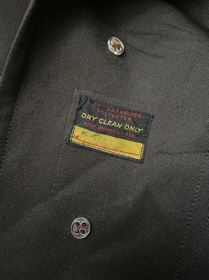 Vintage 1970s Chocolate Brown Raincoat