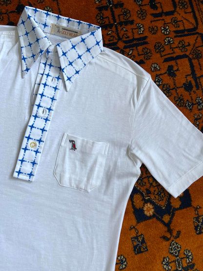 Vintage 1970s Bridgestone Golf Polo Top