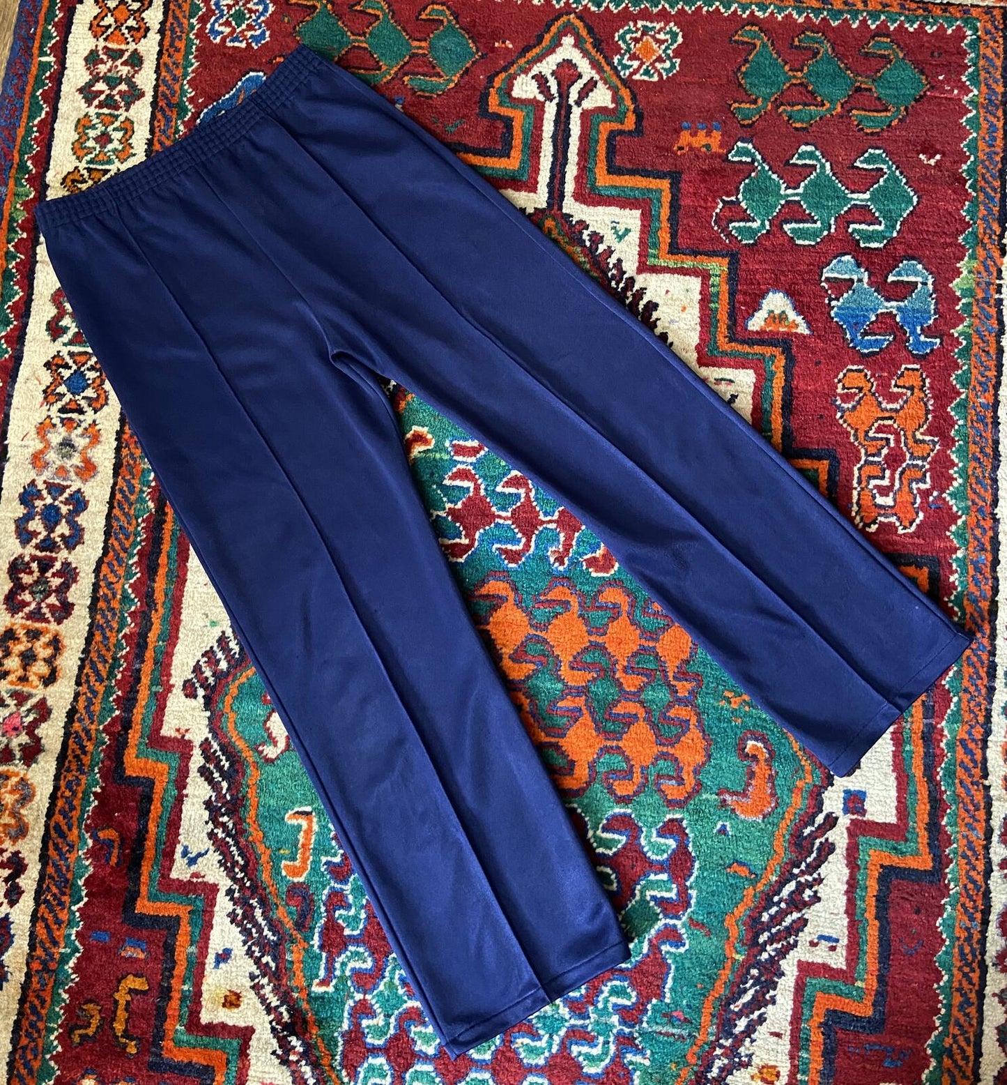 Vintage 1970s Green & Navy Tracksuit