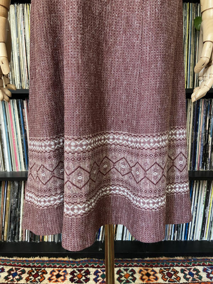 Vintage 1970s Purple St Michael Skirt