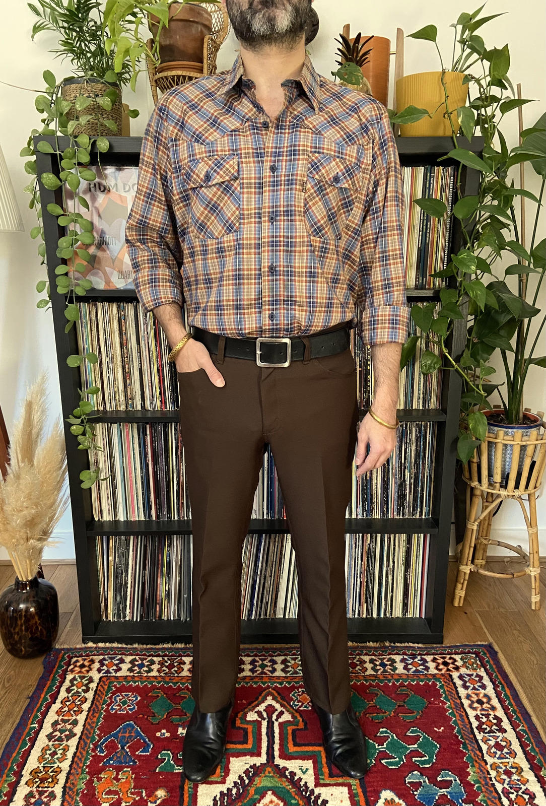 Vintage 1980s Levi's Action Shirt