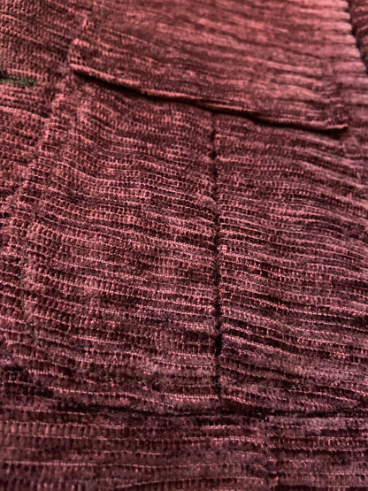Vintage 1970s Purple Chenille Leisure Jacket