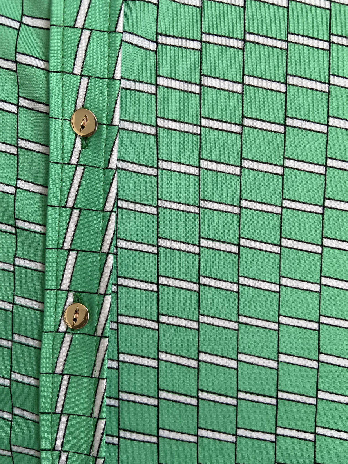 Vintage 1970s Green Japanese Jersey Shirt