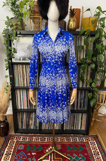 Vintage 1970s Japanese Shirt Dress