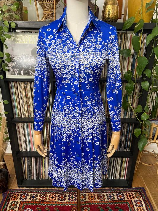 Vintage 1970s Japanese Shirt Dress