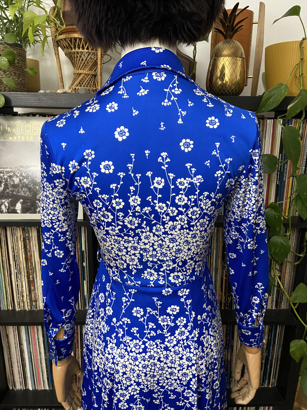Vintage 1970s Japanese Shirt Dress