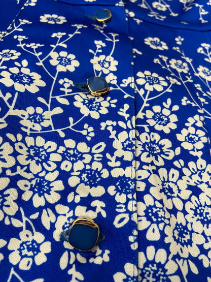 Vintage 1970s Japanese Shirt Dress