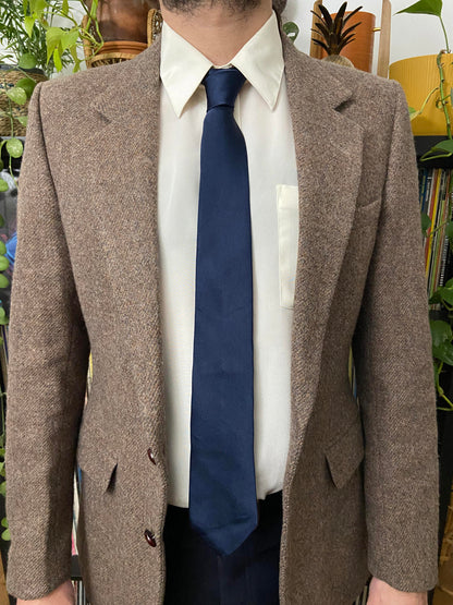 Vintage Navy Italian Silk Giorgio Armani Tie
