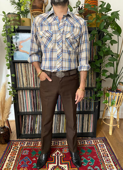 Vintage 1970s Western Shirt