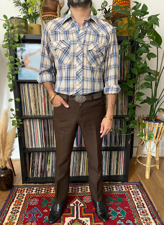 Vintage 1970s Western Shirt