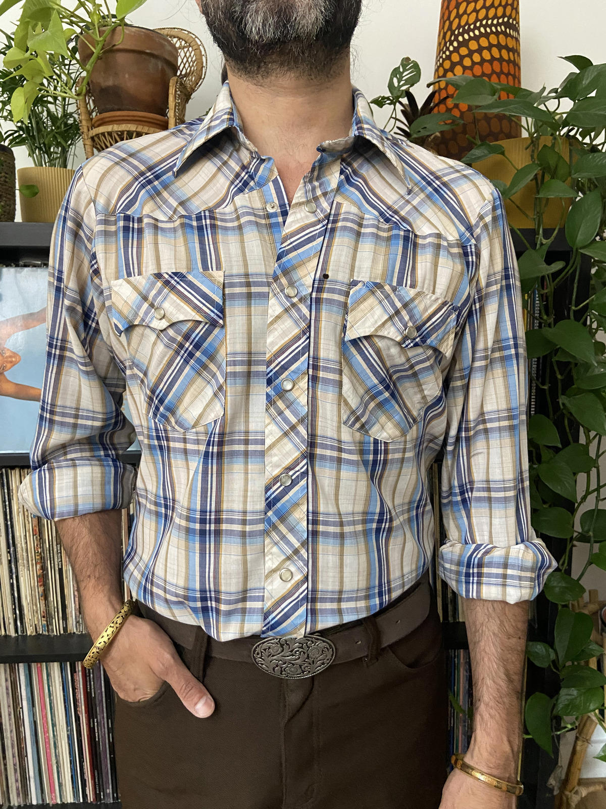 Vintage 1970s Western Shirt
