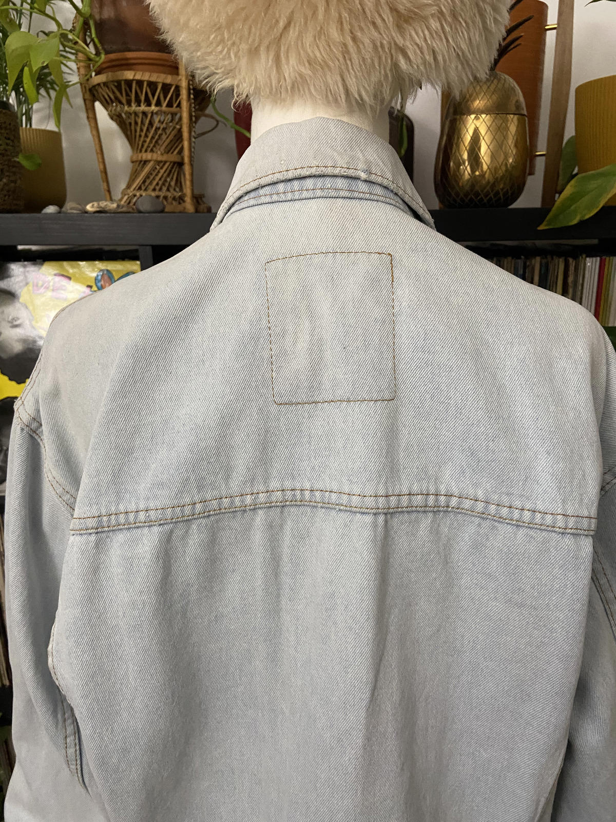 Vintage 1980s Lois Mickey Mouse Denim Jacket