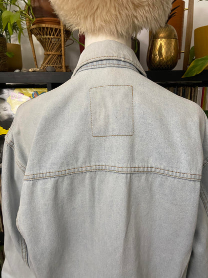 Vintage 1980s Lois Mickey Mouse Denim Jacket