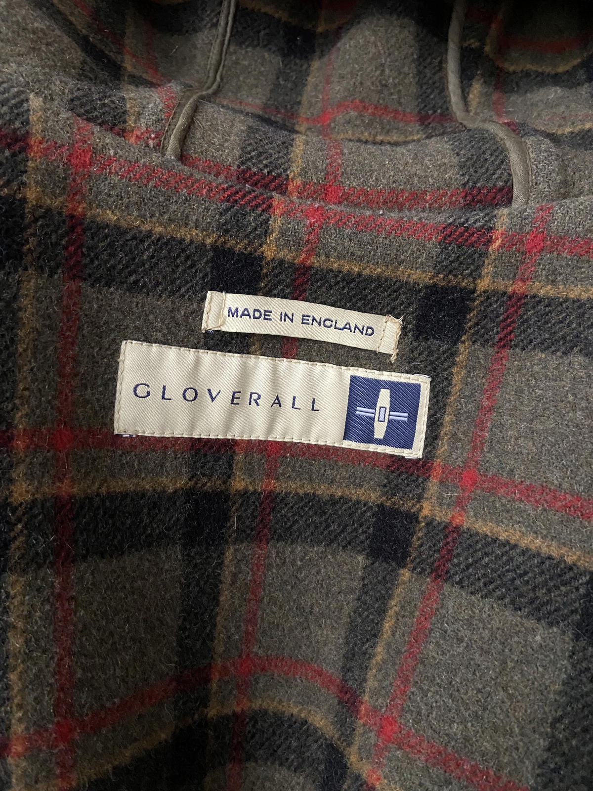 Vintage 90s Olive Green Gloverall Duffle Coat