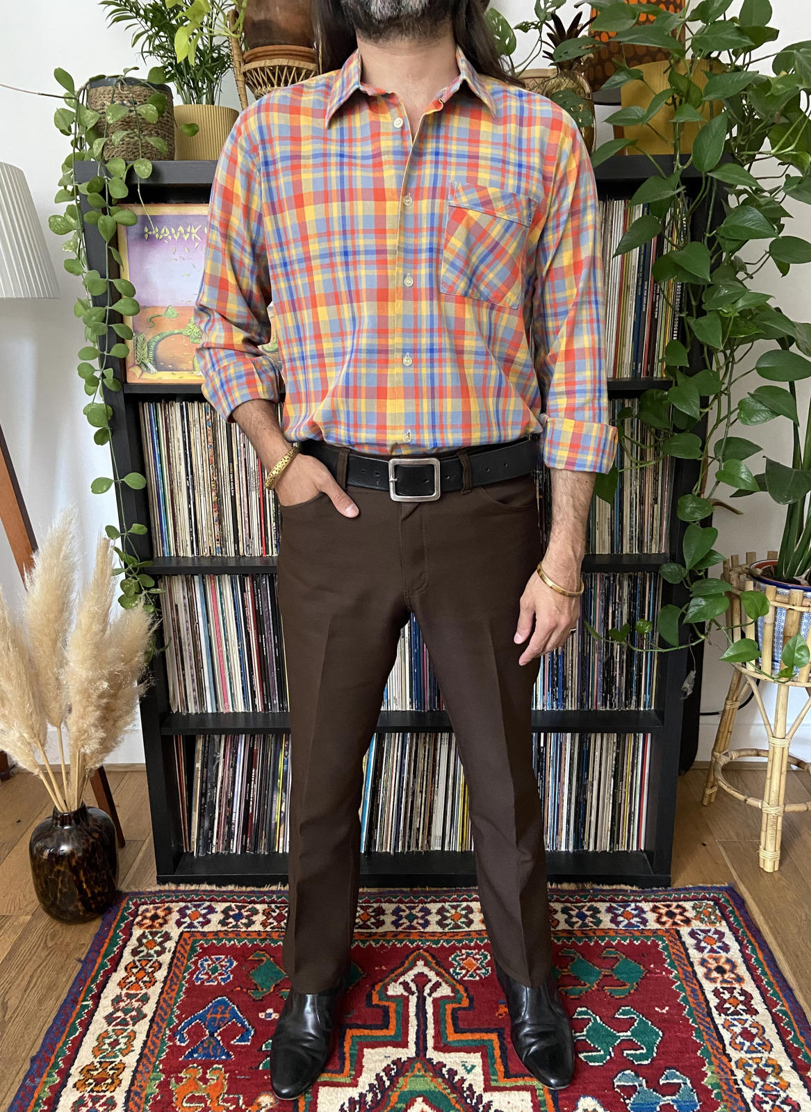 Vintage 1970s Checked Shirt