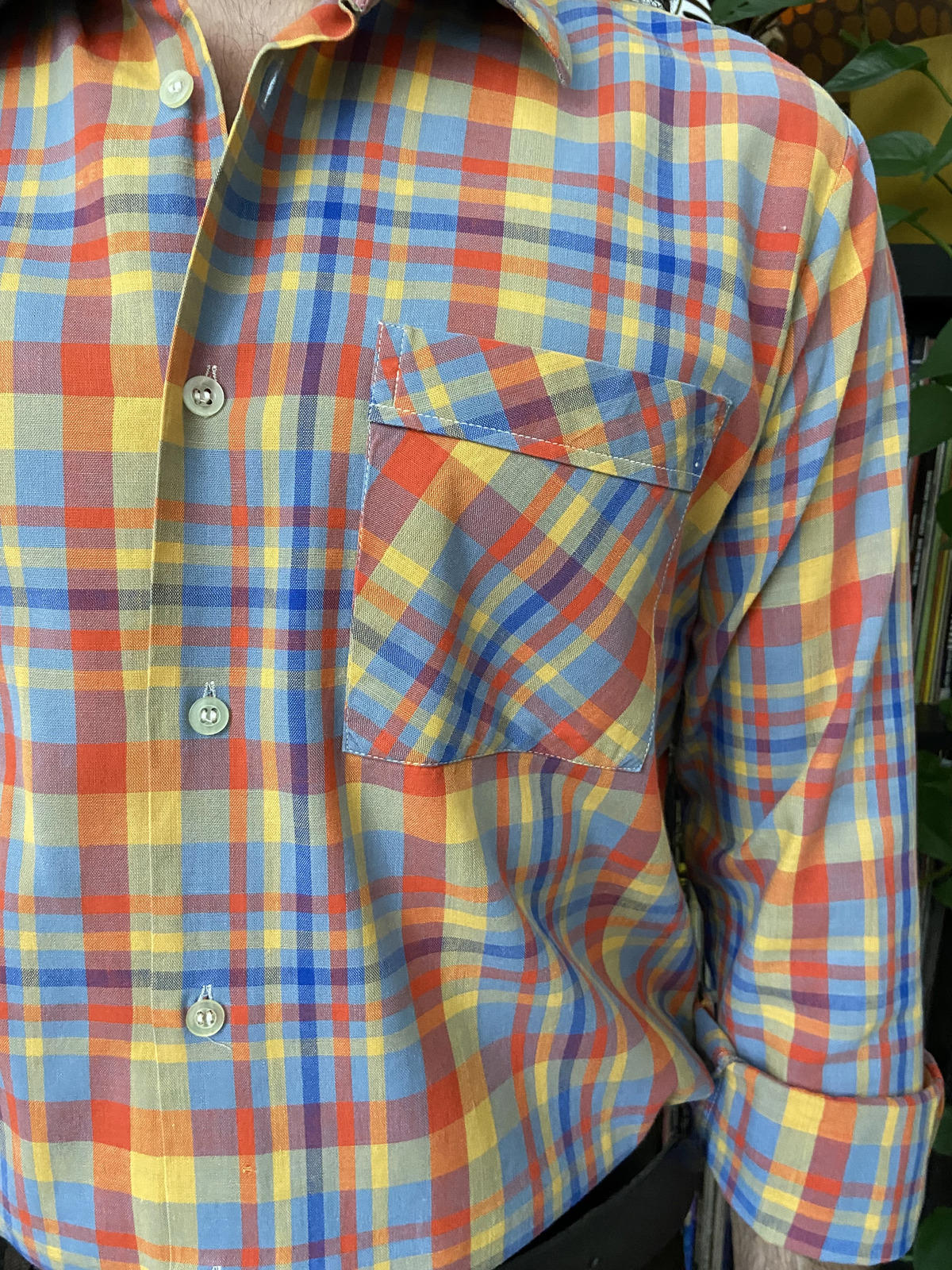Vintage 1970s Checked Shirt