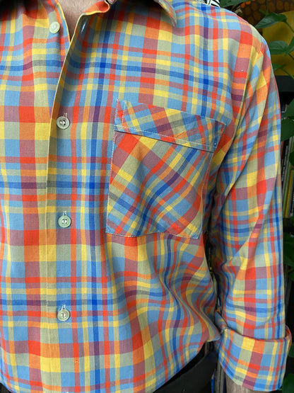 Vintage 1970s Checked Shirt
