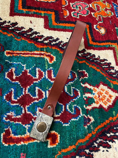 Vintage Ornamental Box Frame Buckle Belt