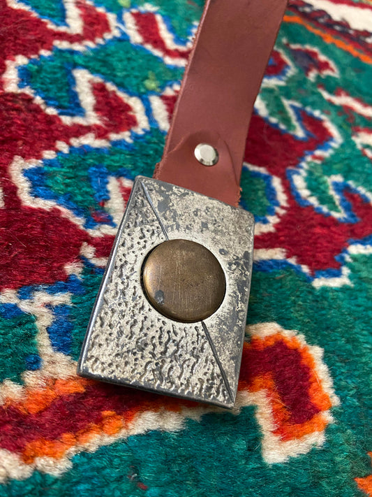 Vintage Ornamental Box Frame Buckle Belt