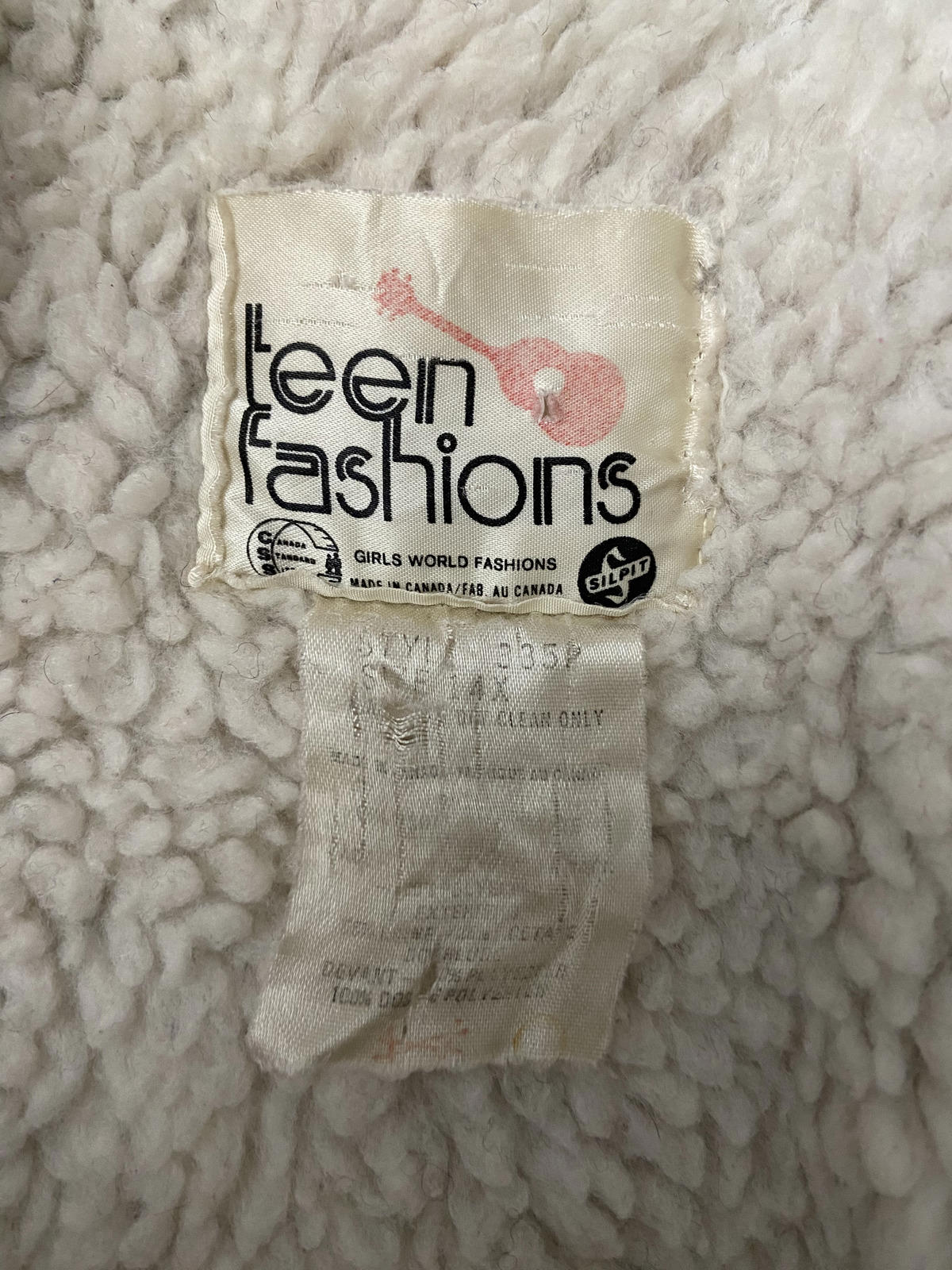 Vintage 1970s Checked Sherpa Lumber Jacket