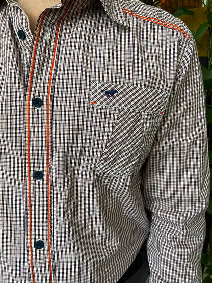 Vintage 90s Mustang Western Shirt