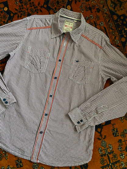 Vintage 90s Mustang Western Shirt