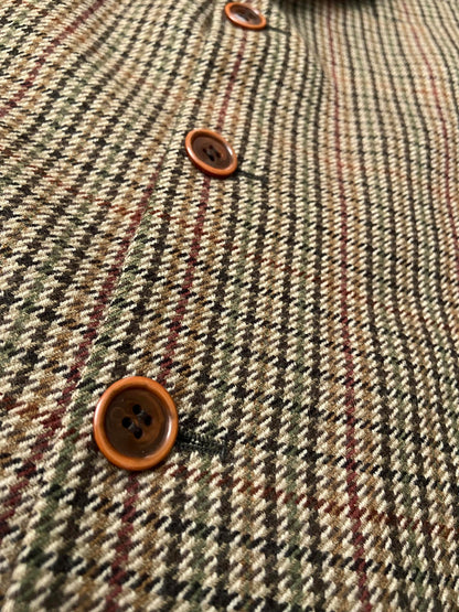 Vintage Dehavilland Tweed Blazer Jacket