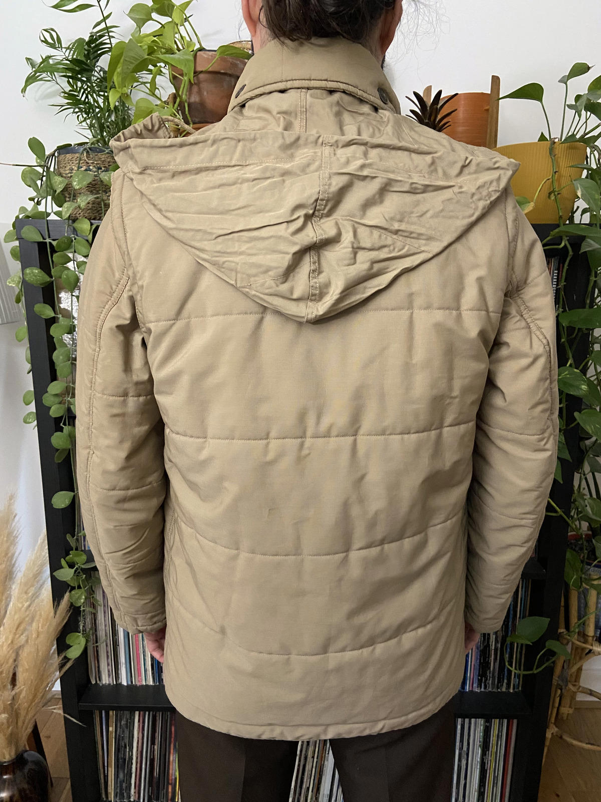 Vintage 1970s Levi's White Tab Quilted Jacket With Removable Sleeves