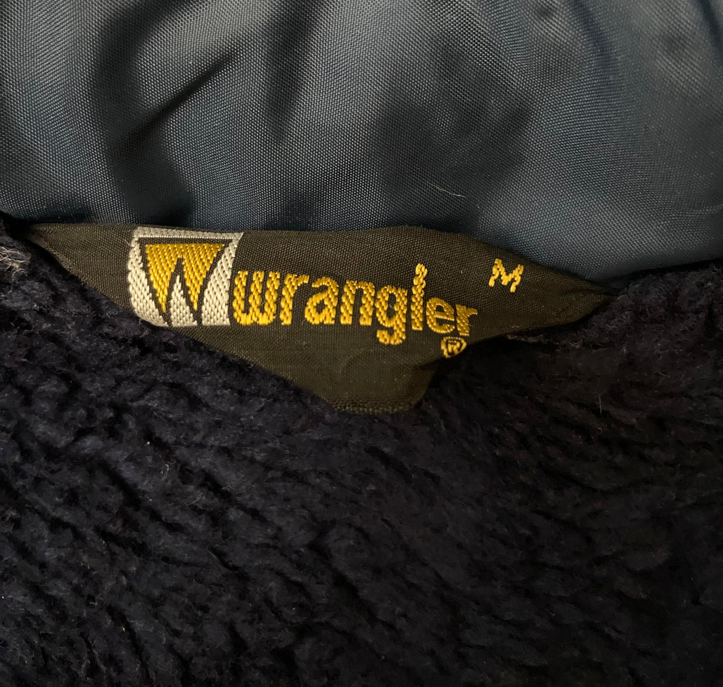Vintage 1970s Wrangler Fleece Lined Plaid Jacket