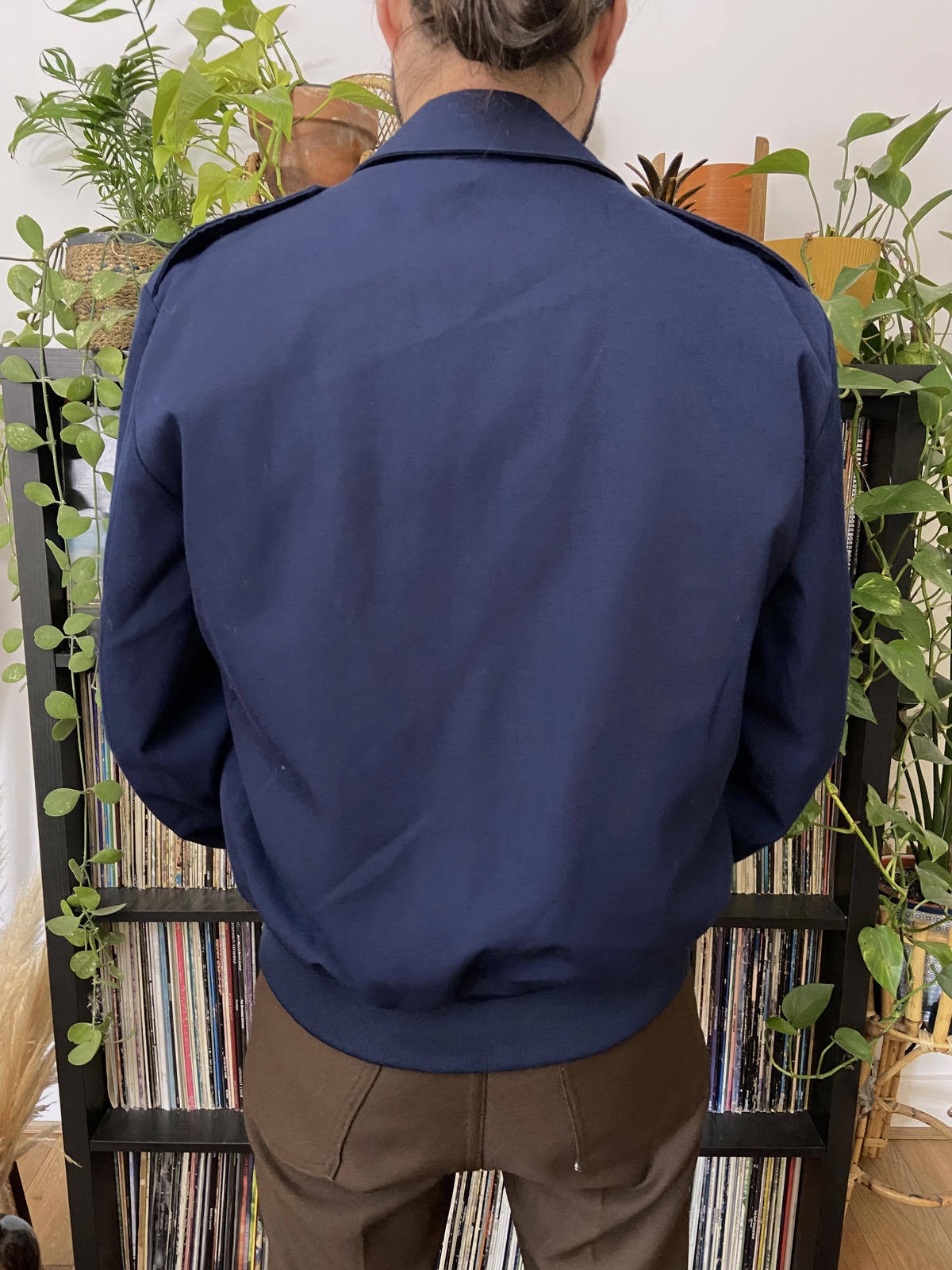 Vintage Navy Airforce Jacket With Removable Liner