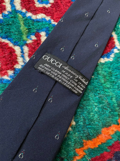 Vintage 1970s Gucci Silk Tie