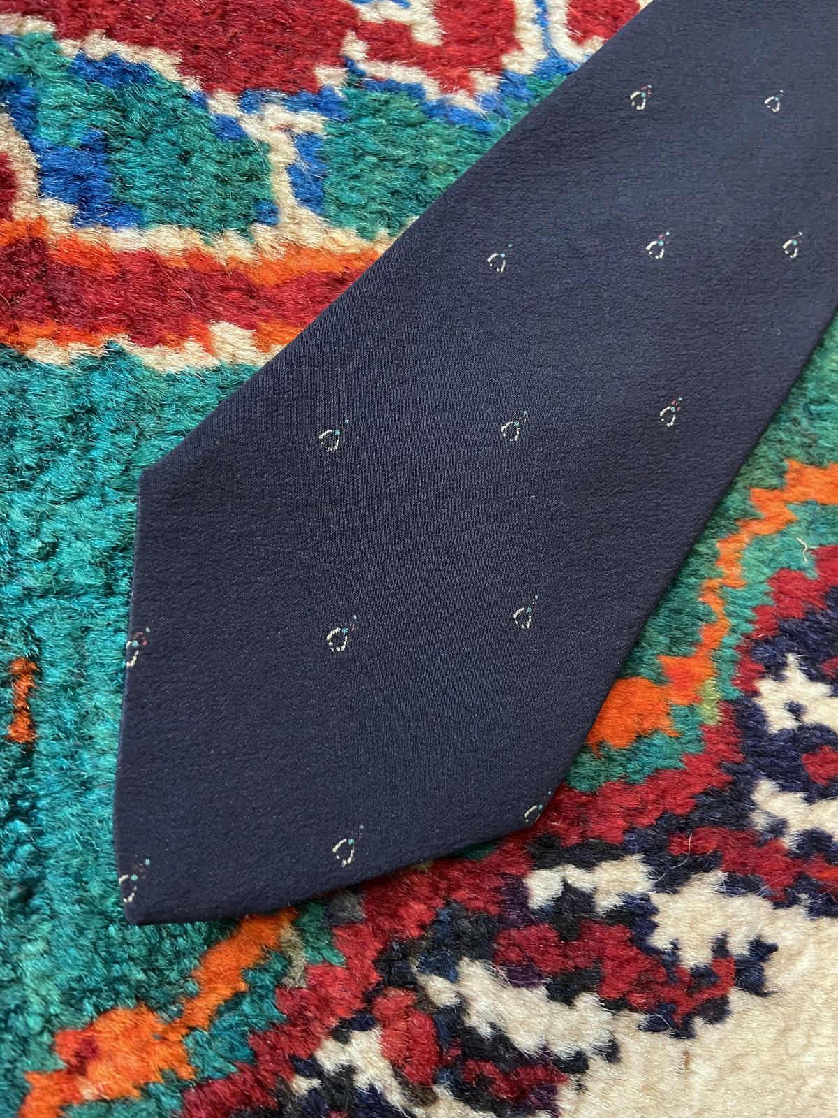 Vintage 1970s Gucci Silk Tie