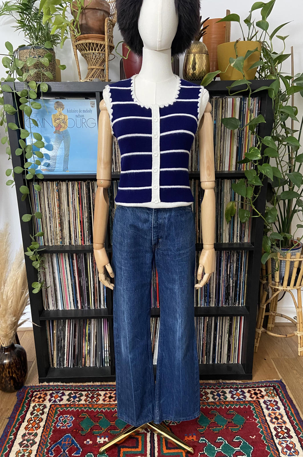 Vintage Levis 521 Relaxed Fit Orange Tab W32
