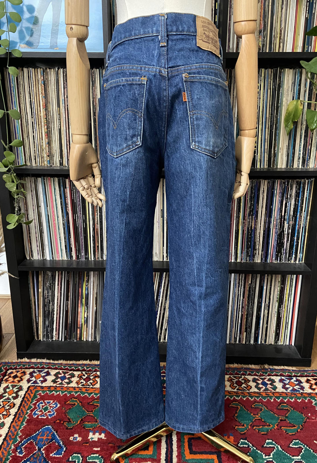 Vintage Levis 521 Relaxed Fit Orange Tab W32