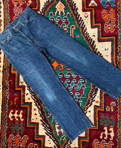 Vintage Levis 521 Relaxed Fit Orange Tab W32