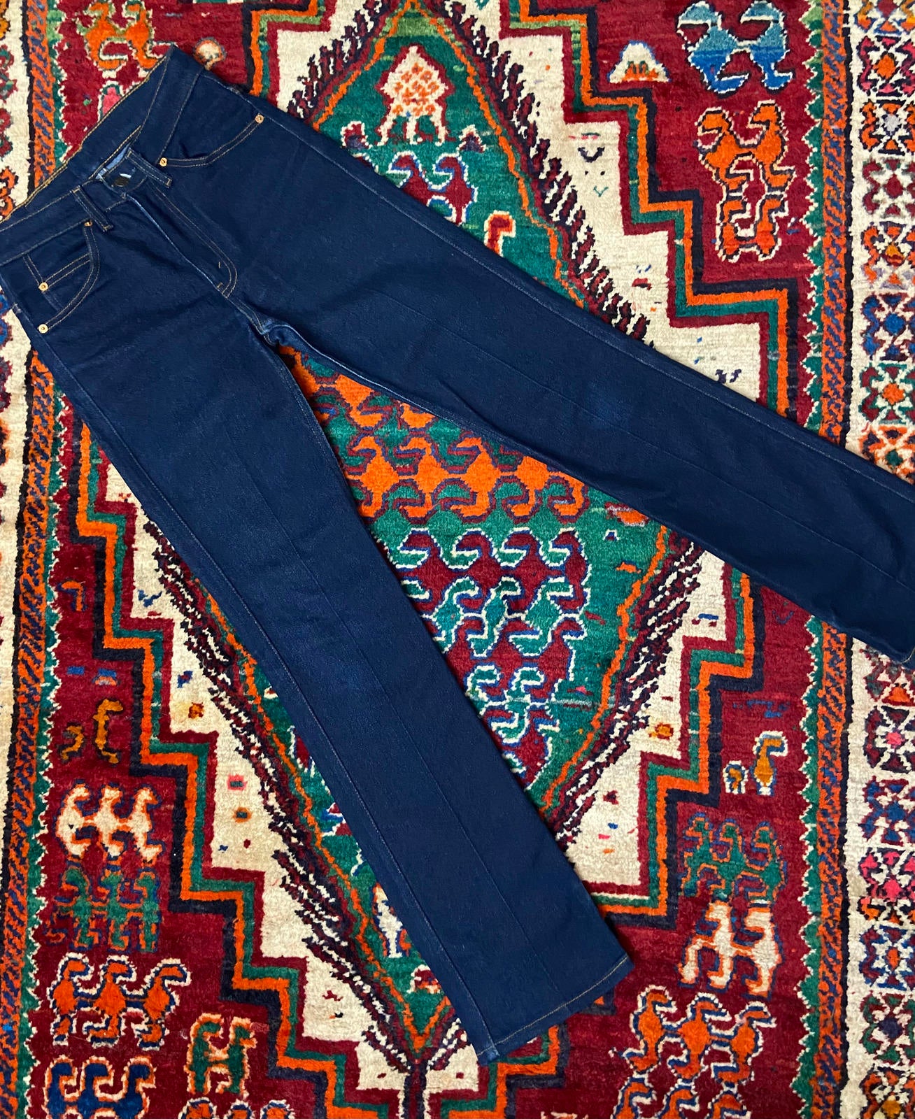 Vintage Levis 417 Orange Tab Bootcut Jeans W29