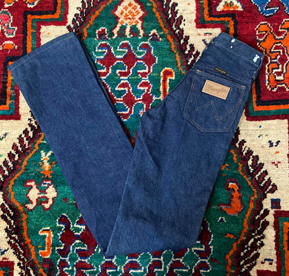 Vintage 1970s Wrangler Bluebell Jeans W25