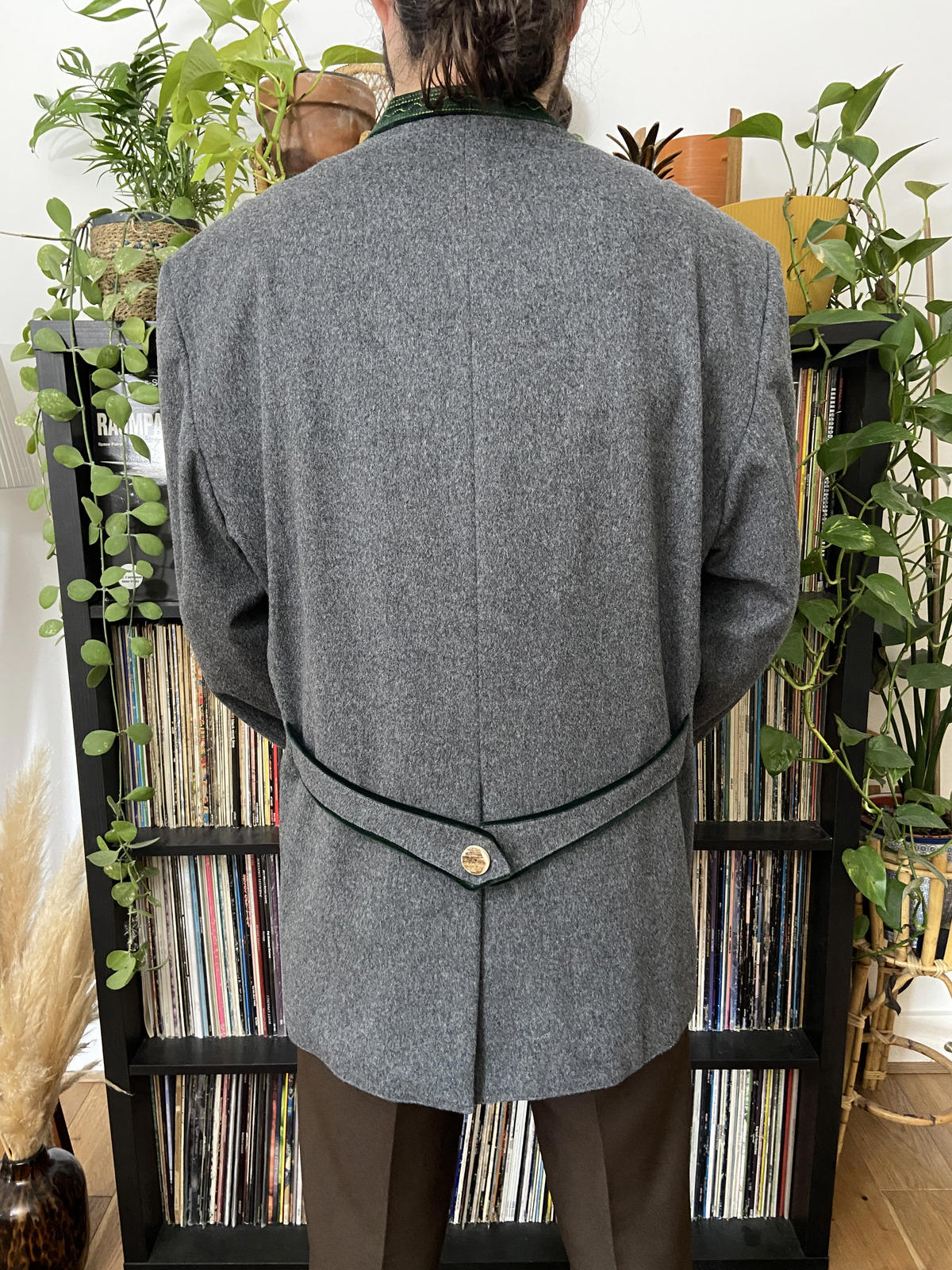 Vintage Grey Deadstock Tyrolean Jacket