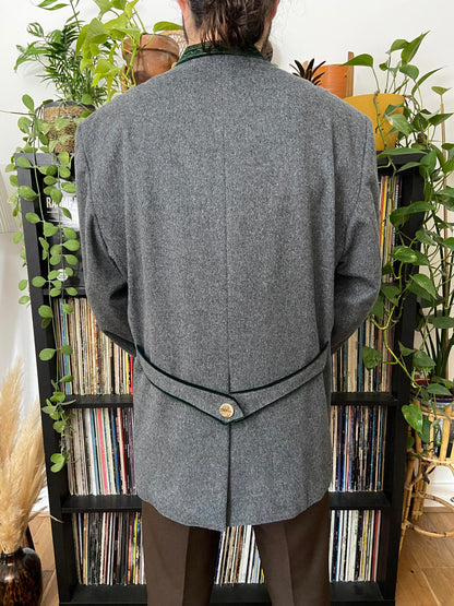 Vintage Grey Deadstock Tyrolean Jacket