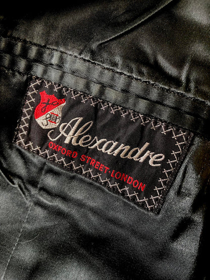 Vintage 1960s Alexandre Black Evening Jacket