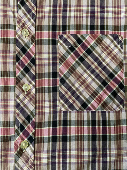 Vintage 1960s St Michael Checked Shirt