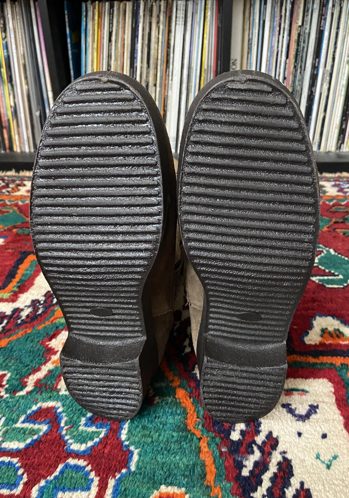 Vintage 1970s Morlands Suede Ankle Boots UK 7