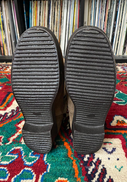 Vintage 1970s Morlands Suede Ankle Boots UK 7