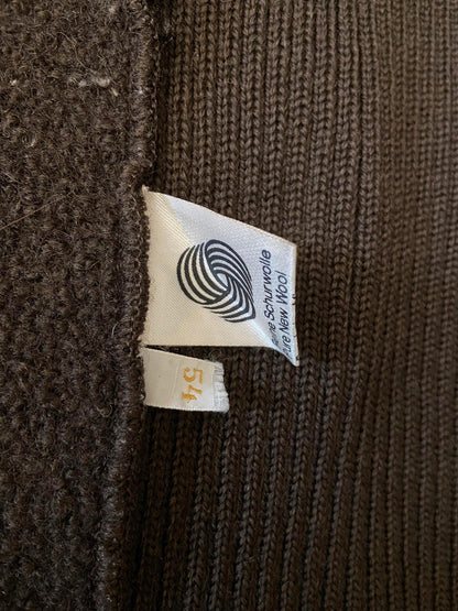 Vintage Brown Strick Meister Wool Cardigan