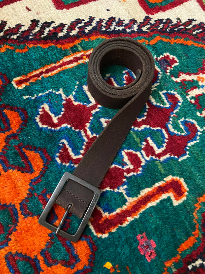 Vintage Brown Wrangler Belt