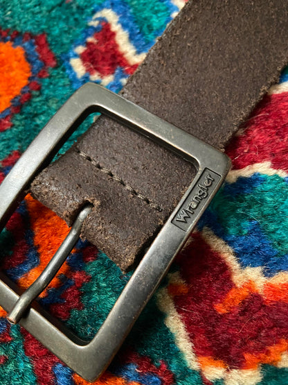 Vintage Brown Wrangler Belt