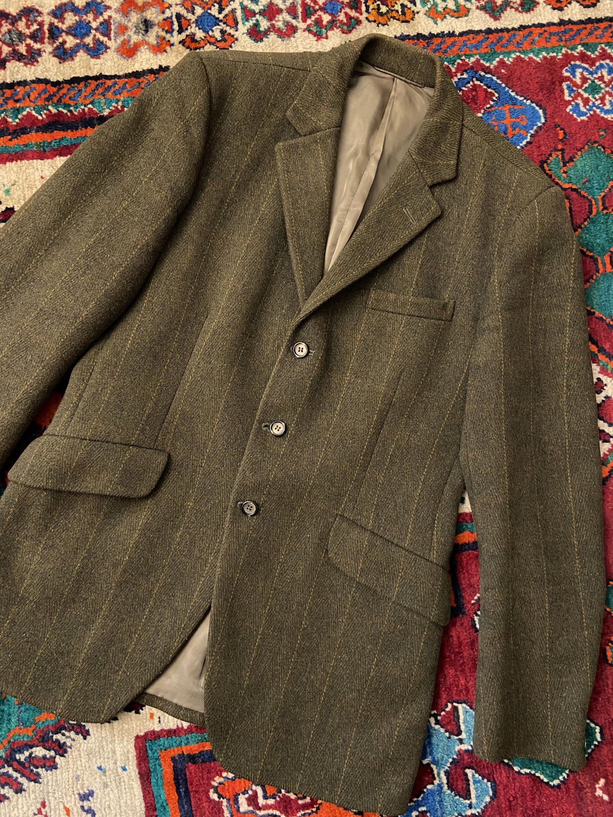 Vintage 1970s Berwin & Berwin Tweed Blazer Jacket