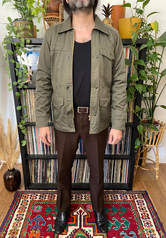 Vintage 1980s Thermic Bag Field Jacket With Removable Lining